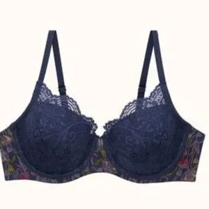 Third love in bloom print Demi bra 32D